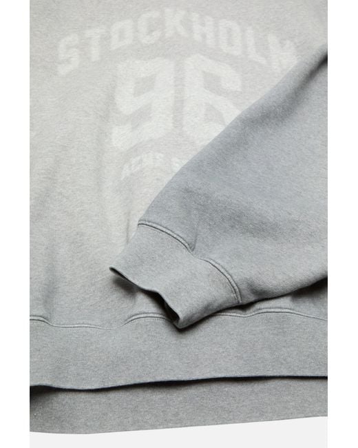 Acne Gray High-Neck Sweater