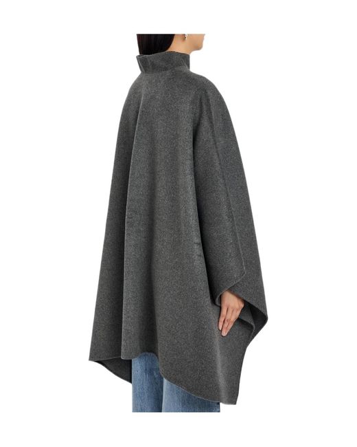 Rohe Gray Wool And Cashmere-Blend Cape
