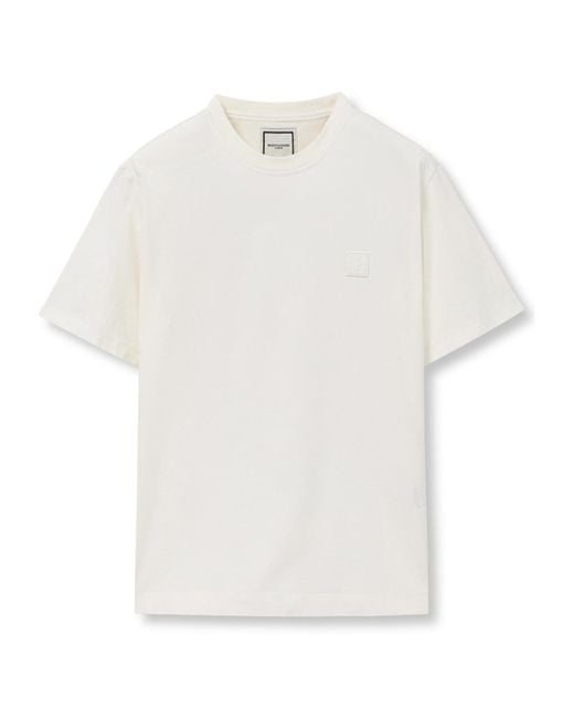 Wooyoungmi White Short-Sleeved T-Shirt