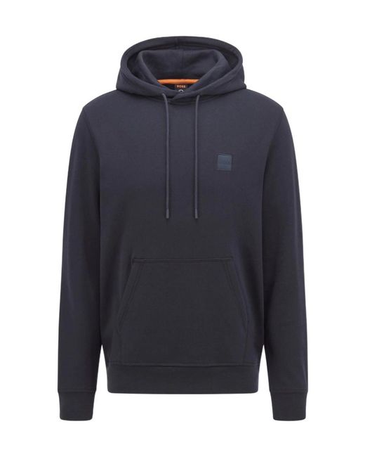 Boss Black Logo Hooded Sweater for men