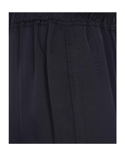 Thom Krom Blue Drawstring Pants