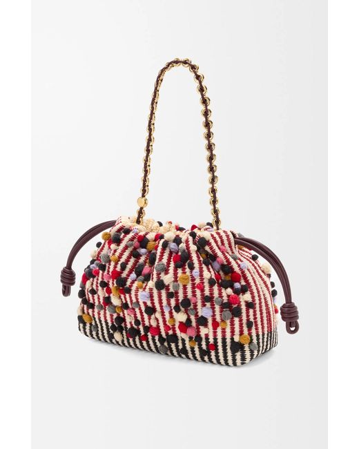 Loewe Red X Albers Medium Flamenco Purse