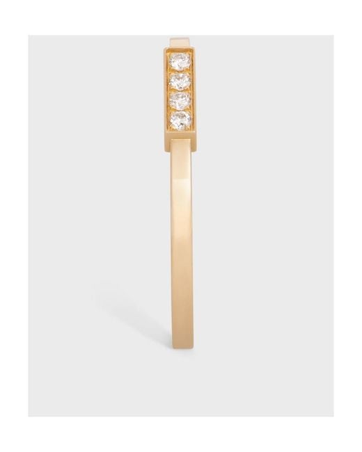 Céline Metallic Line Ring