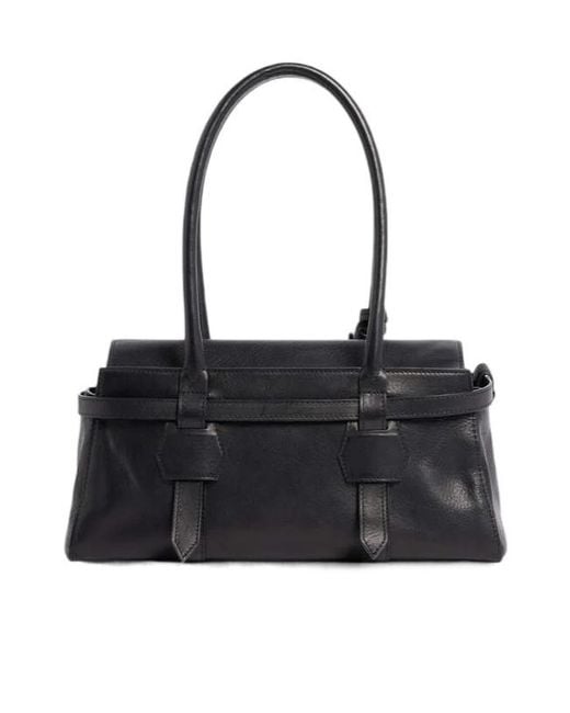 DSquared² Black Twin Pocket Shoulder Bag