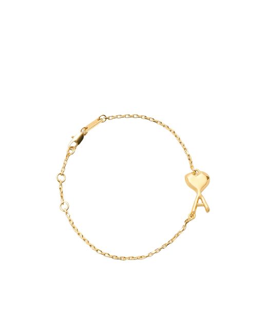 AMI Metallic Ami Embellished Bracelet for men