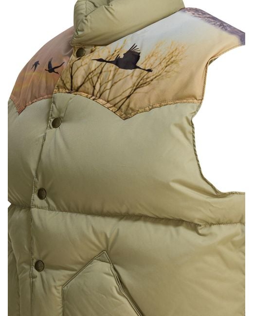 Needles Green X Rocky Mountain Featherbed Sleeveless Jacket for men