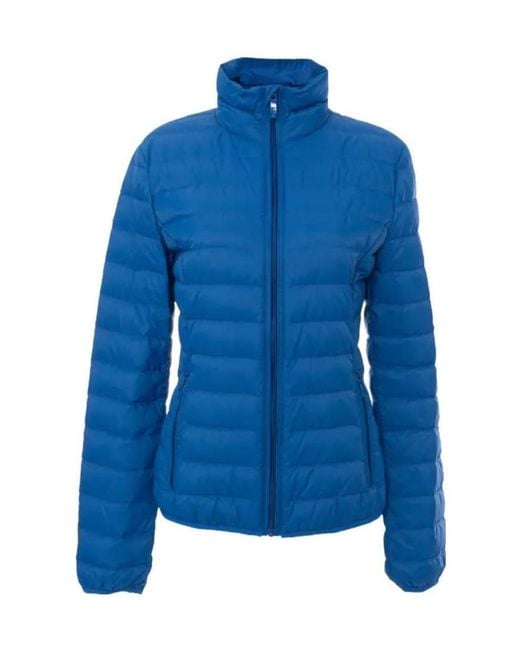 Armani Jeans Blue Logo Details Down Jacket