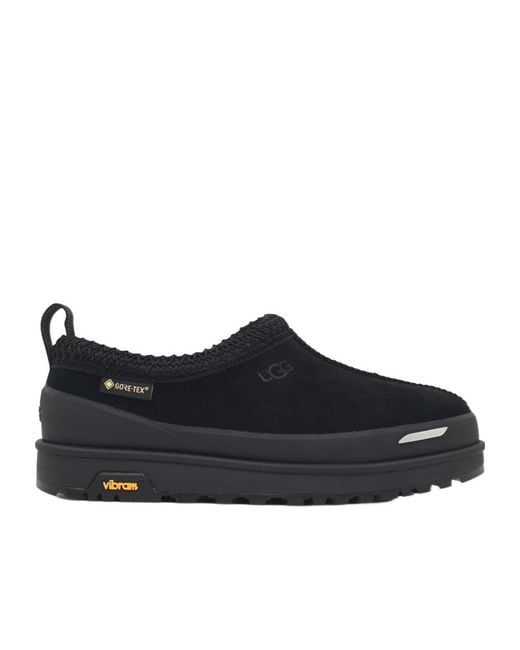 Ugg Black Round-Toe Slippers for men