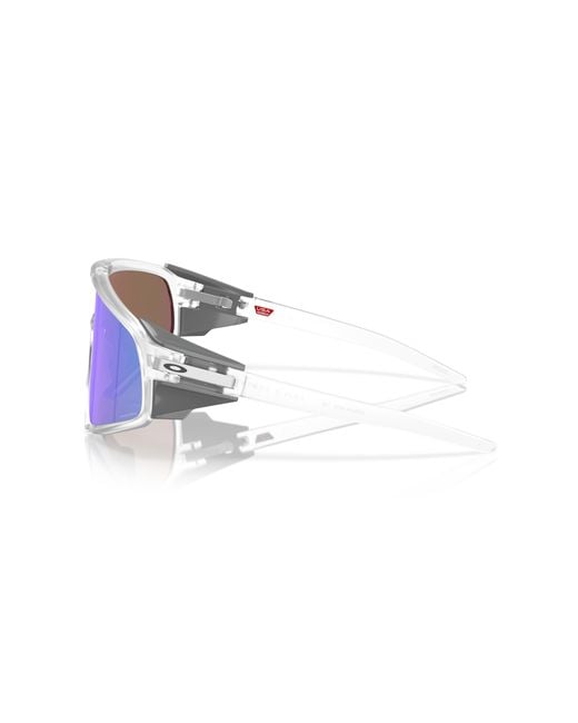 Oakley Purple Latch Panel Shield Sunglasses for men