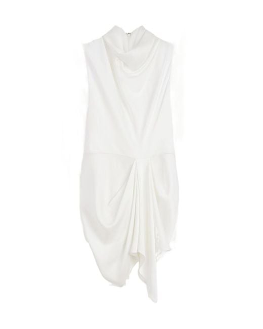 Givenchy White Draped Top