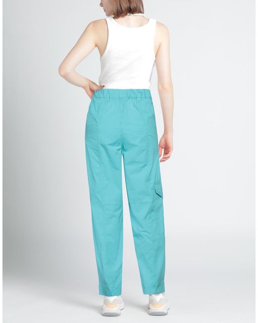 Ganni Blue Casual Trouser