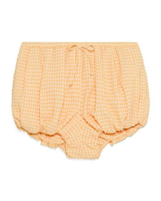 Jonathan Simkhai Natural Addie Bubble Shorts