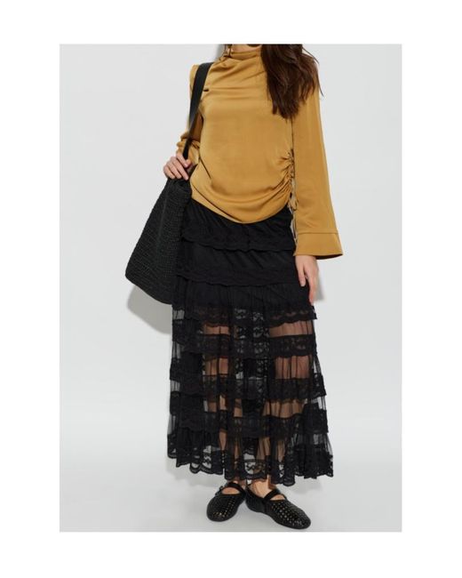 AllSaints Multicolor Long-Sleeved Top