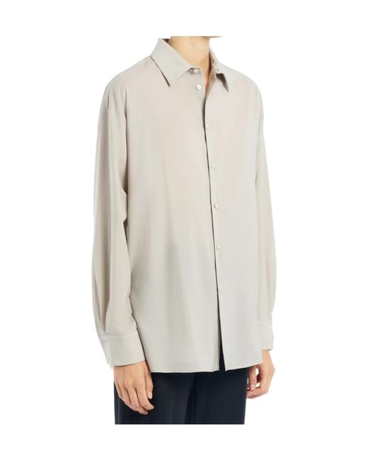 Dondup White Button-Fastening Shirt