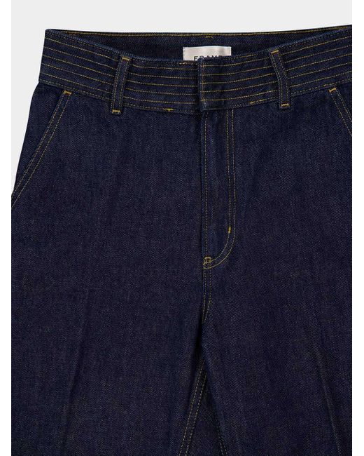 FRAME Blue High-Waisted Jeans