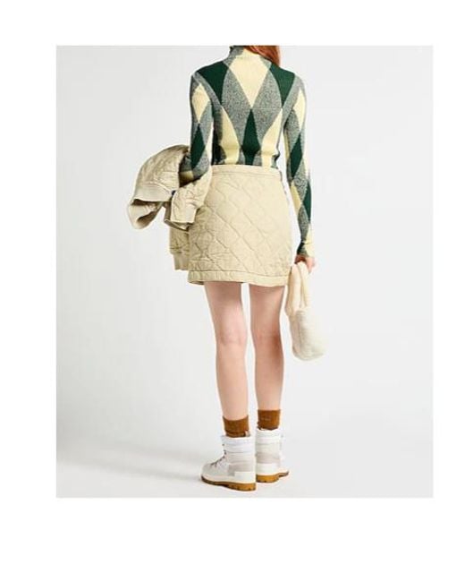 Burberry Natural Mini Skirts