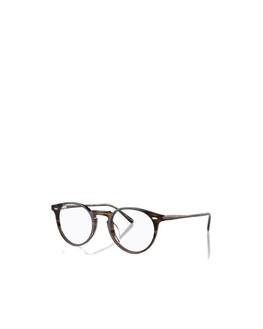 Oliver Peoples Metallic N.02 Glasses for men