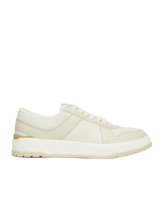Max Mara White Leather Sneakers