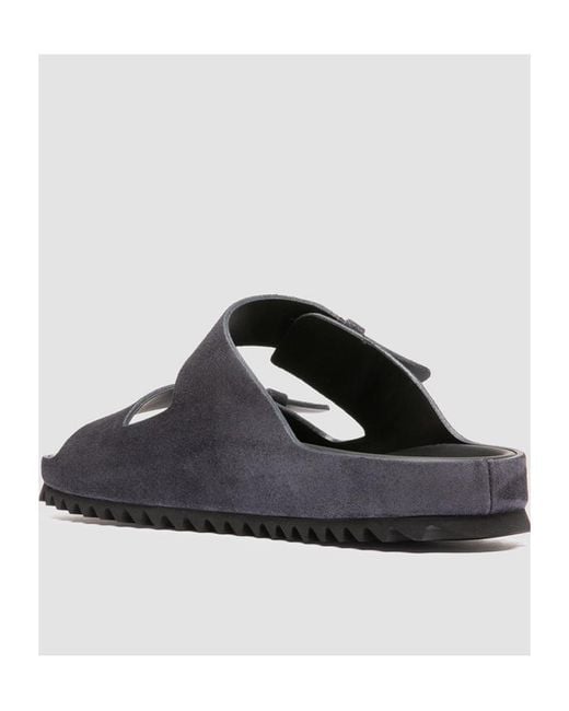 Officine Creative Black Agorà Slides for men
