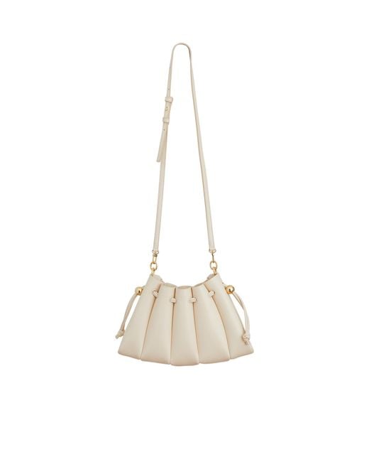 THEMOIRÈ Natural Drawstring Shoulder Bag