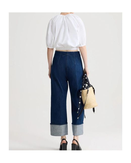 Patou White Bubble Top