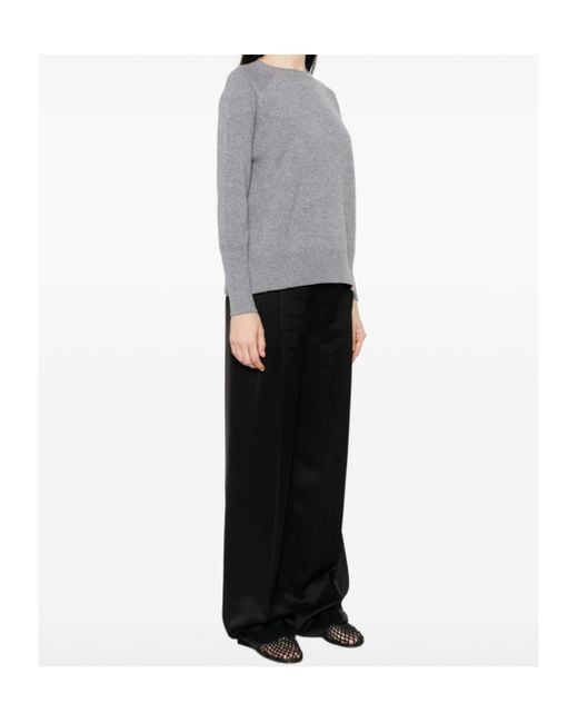 Baserange Gray Crew Neck Sweater