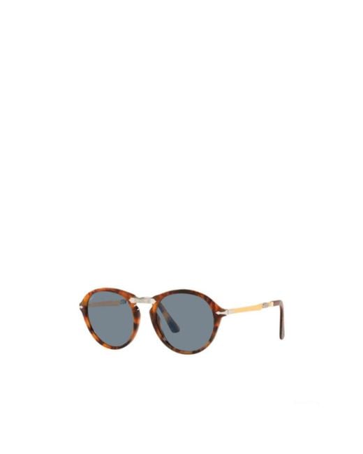 Persol Blue Phantos Frame Sunglasses for men