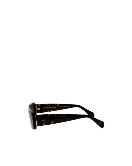 Retrosuperfuture Green L'Altro Geometric-Frame Sunglasses for men