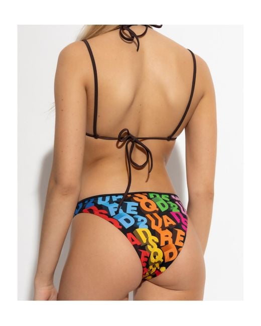 DSquared² Blue Swimming Trunks