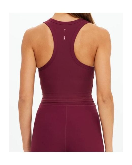 The Upside Red Sophie Racerback Performance Top