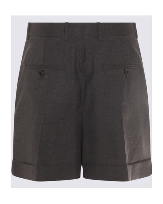 Céline Black School Boy Shorts for men