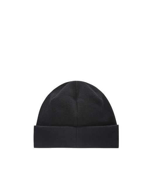 Boss Blue Patch Beanie for men