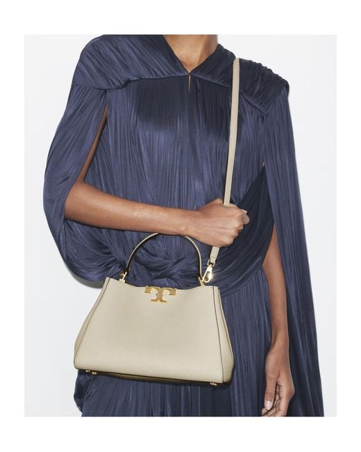 Tory Burch Natural Eleanor Medium Tote Bag