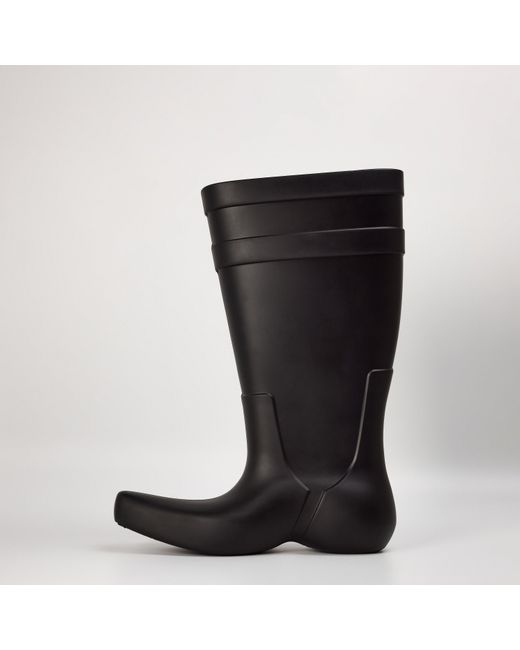 Balenciaga Black Versatile Fashionable Ankle Boots for men