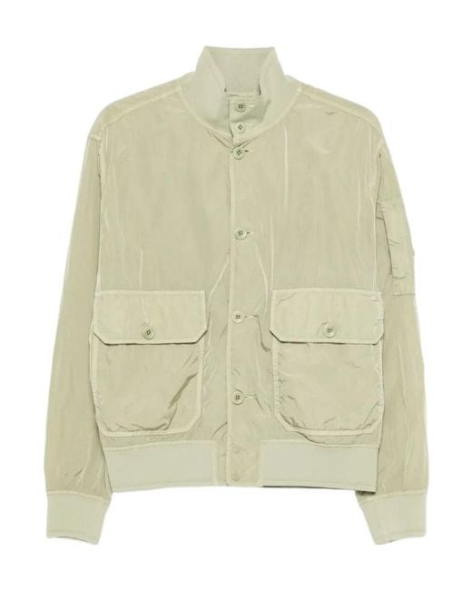 C P Company Green Button Pocket Jacket for men