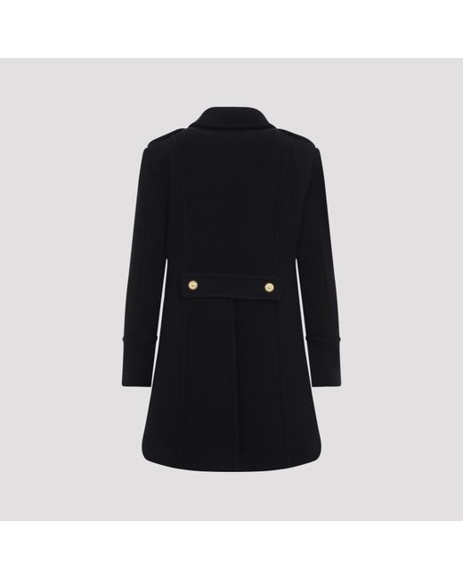 Tom Ford Black Button-Detailed High Neck Jacket