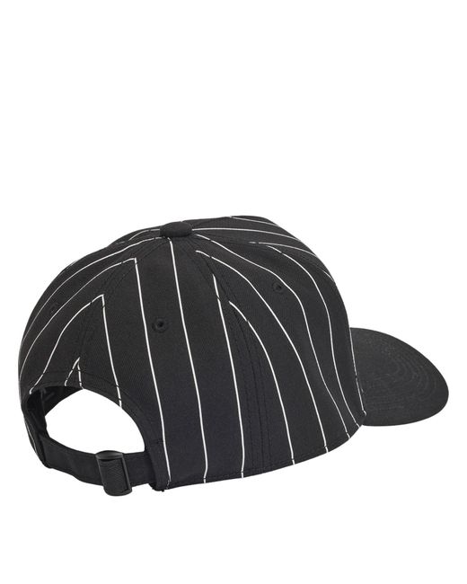Y-3 Black Striped Baseball Cap for men