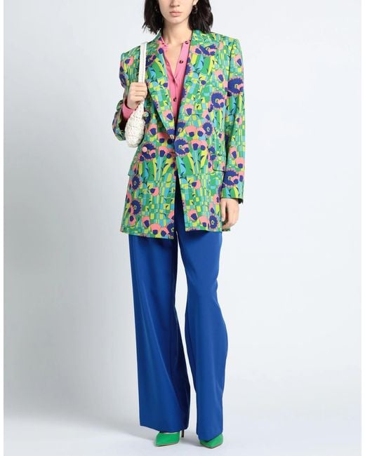 Dolce & Gabbana Green Fitted Blazer