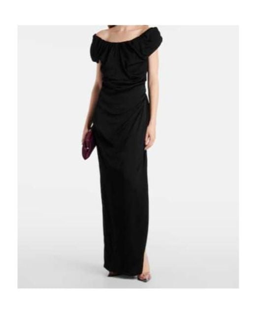 Vivienne Westwood Black Draped Dress