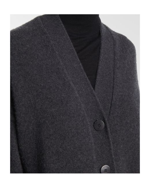 Joseph Blue Button Long-Sleeved Sweater