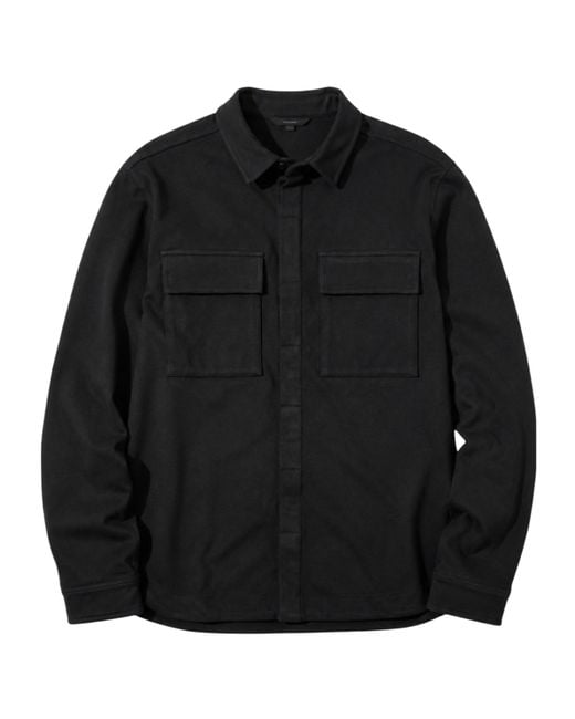 Thom Krom Black Long-Sleeved Casual Jacket for men