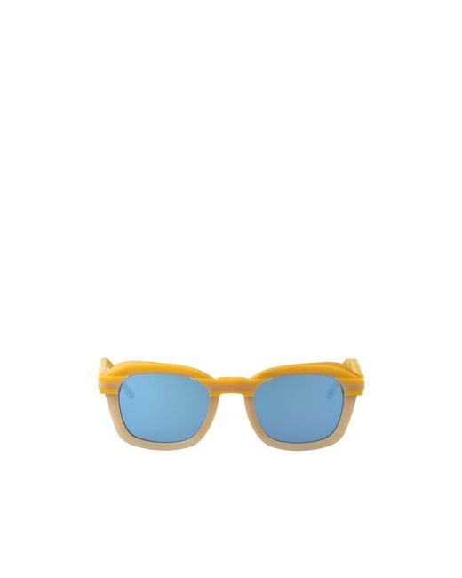 Thom Browne Blue Full-Rim Sunglasses for men