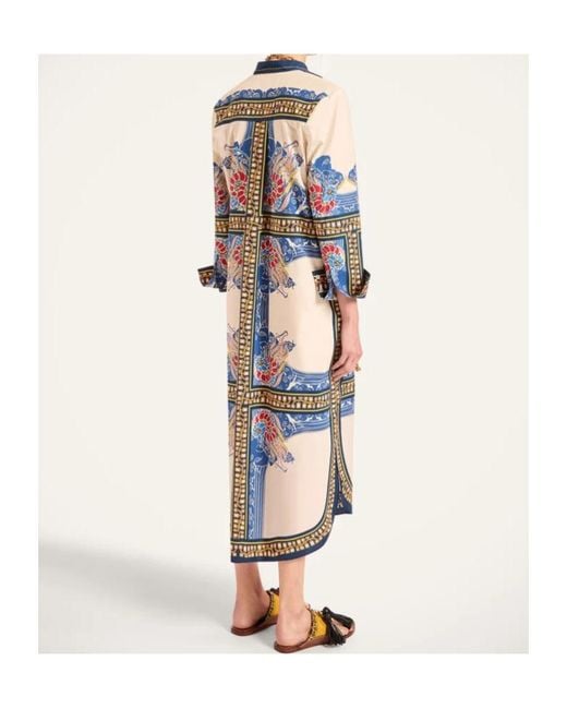 LaDoubleJ Blue La Doublej Sundowner Tunic Dress