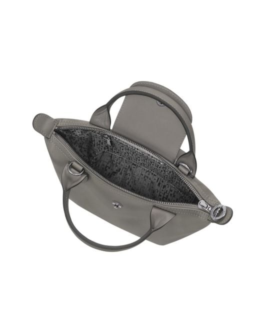 Longchamp Gray Le Pliage Xtra Xs Handbag
