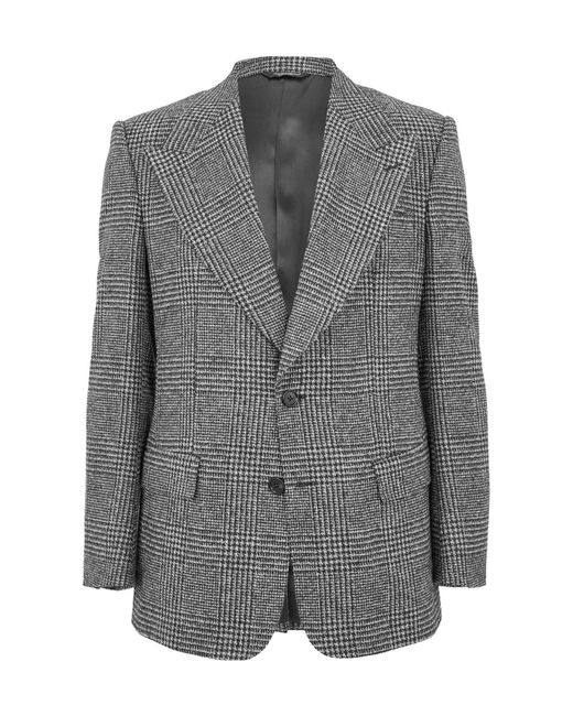 Dolce & Gabbana Gray Single-Breasted Blazer for men