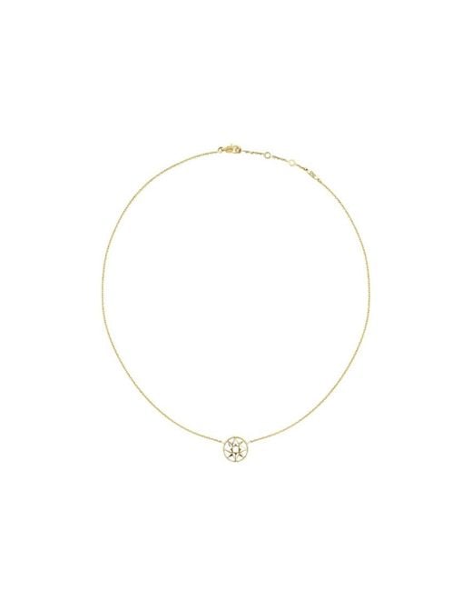 Dior White Rose Des Vents Necklace