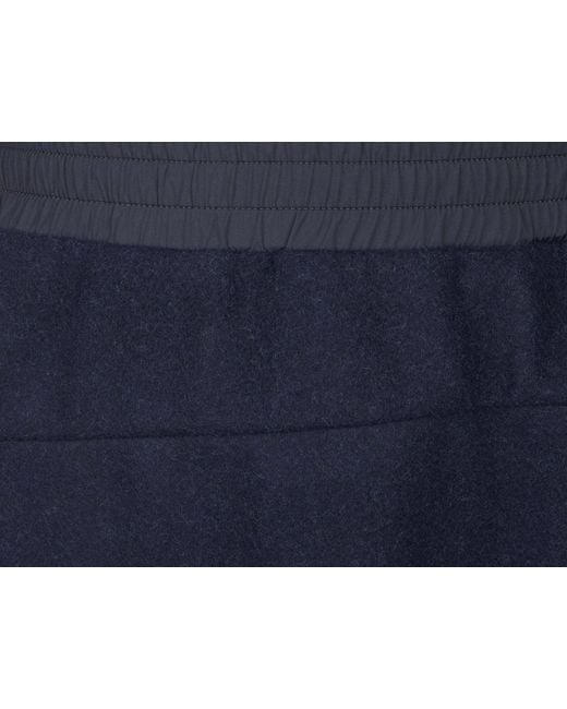 Sease Blue Drawstring Trousers for men
