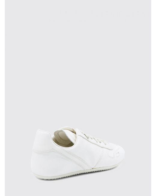 Rick Owens White Minimal Sneaks