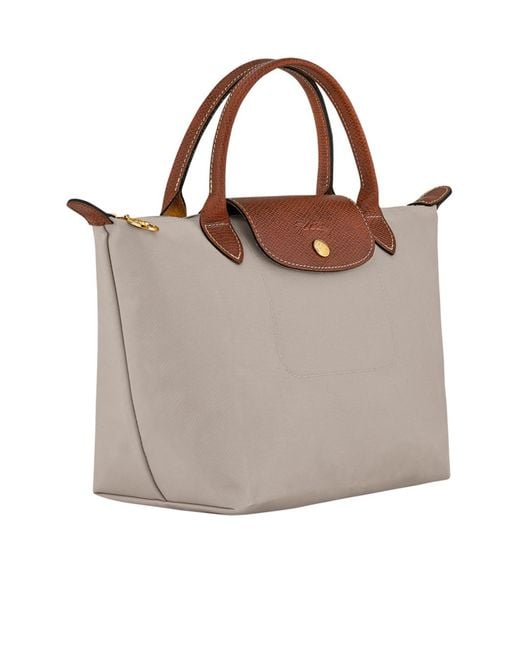 Longchamp Brown Le Pliage Folding Tote Bag