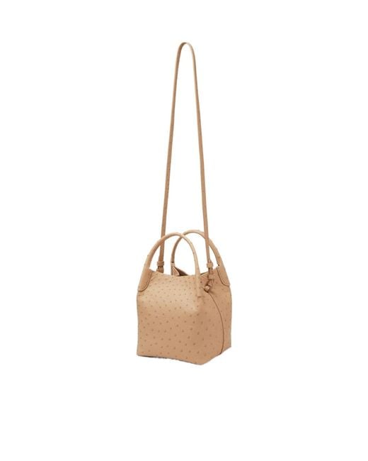 Loro Piana Natural Bale Small Shoulder Bag